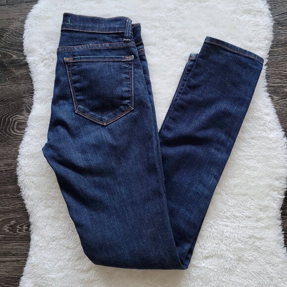 J Brand Skinny Leg Mid Rise Jeans in Pure Wash Size 24 - Picture 5 of 11